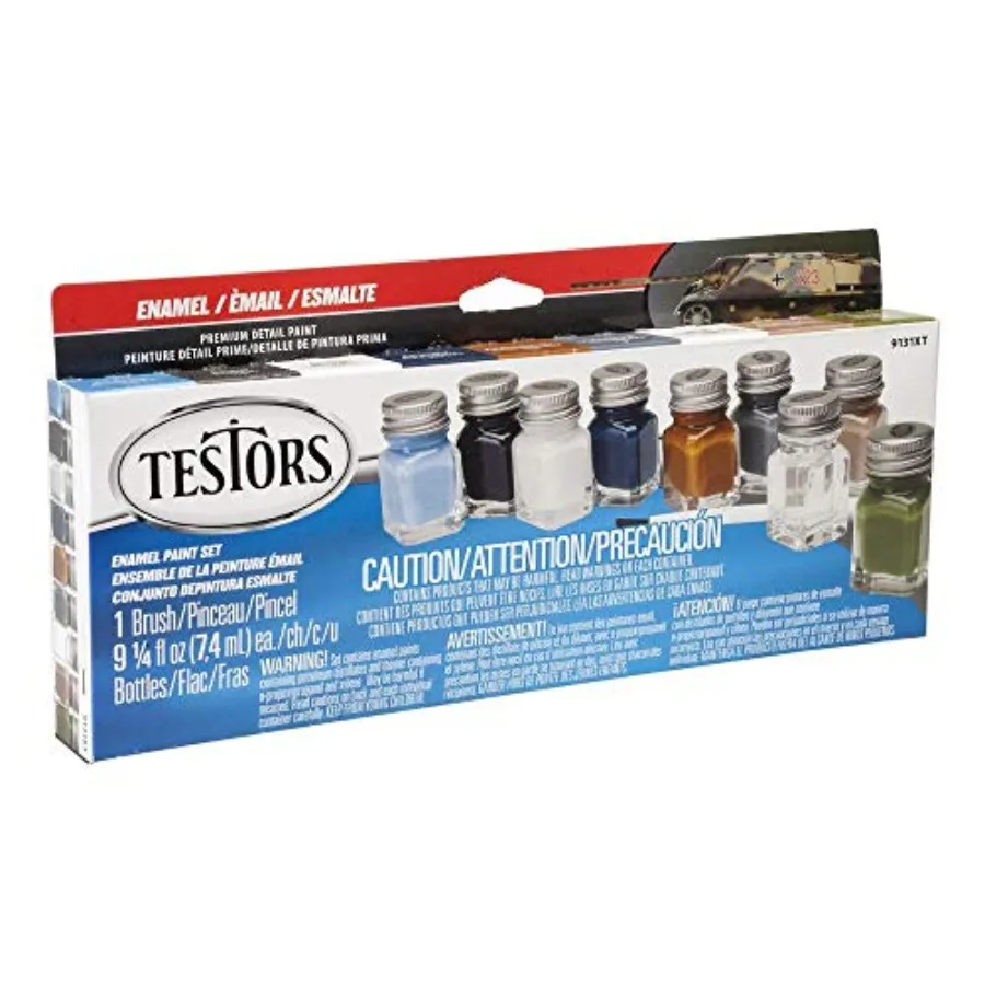 Camo Flat Enamel Paint Set Packaging May Vary
Camo Flat Enamel Paint Set Packaging May Vary