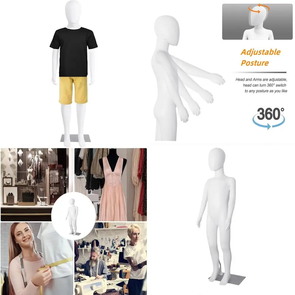 Регулируемый детский манекен, высота 43,3 дюйма, реалистичное съемное тело для демонстрации
Регулируемый детский манекен, высота 43,3 дюйма, реалистичное съемное тело для демонстрации