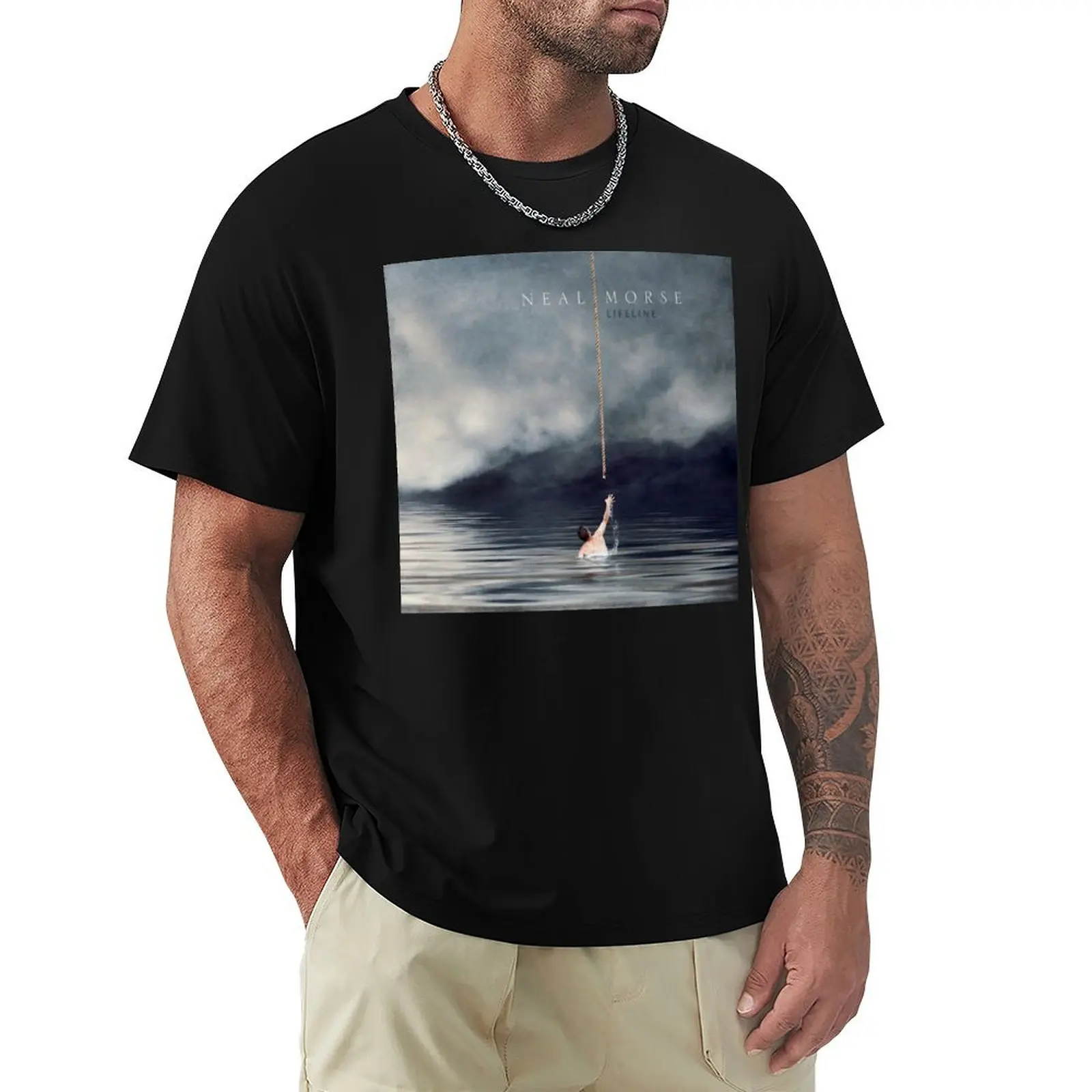 Neal Morse Lifeline album cover art merch T-Shirt Large Size Casual Tee Shirt
Neal Morse Lifeline album cover art merch T-Shirt Large Size Casual Tee Shirt