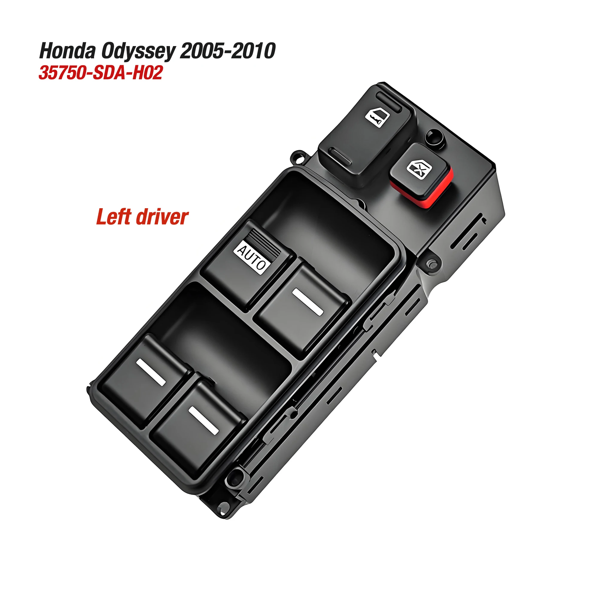 35750-SDA-H02 35750SDAH02 For Honda Odyssey 2005 2006 2007 2008 2009 2010,Driver Side Power Master Window Lifter Control Switch
35750-SDA-H02 35750SDAH02 For Honda Odyssey 2005 2006 2007 2008 2009 2010,Driver Side Power Master Window Lifter Control Switch