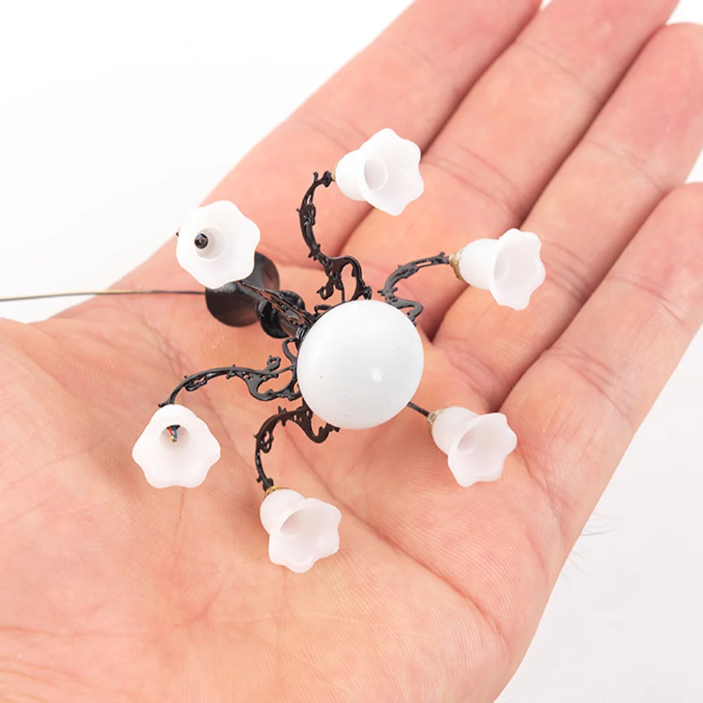 Dollhouse Miniature Chandelier Model Ornament Lamp Furniture Ornaments Ceiling Little
Dollhouse Miniature Chandelier Model Ornament Lamp Furniture Ornaments Ceiling Little
