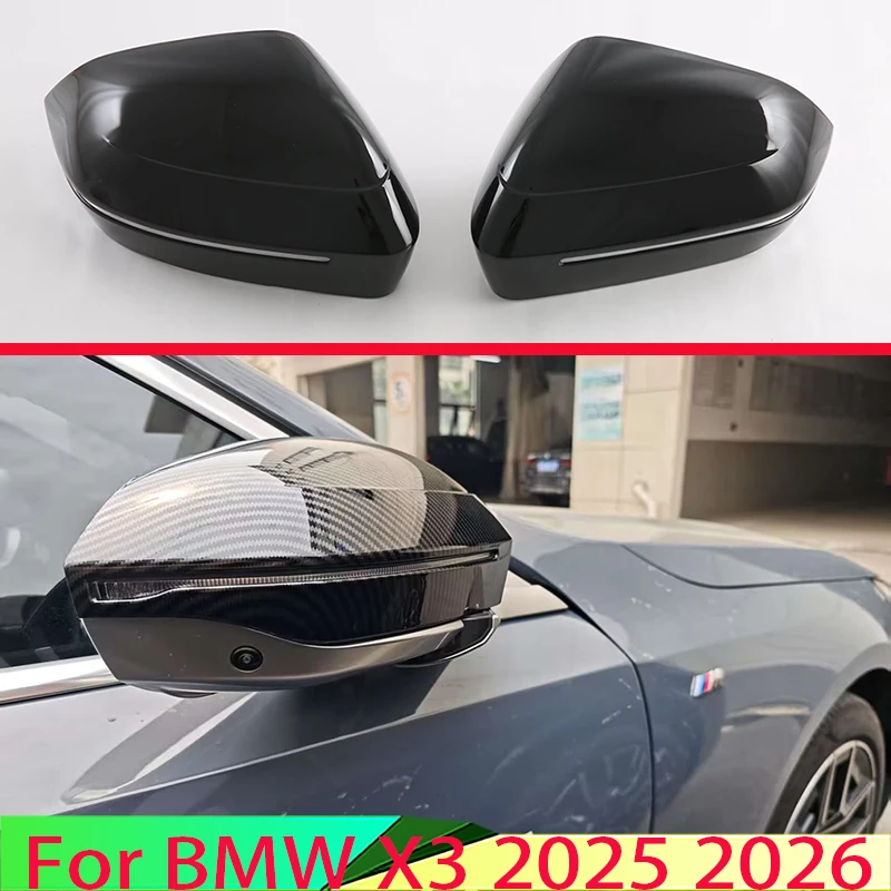 For BMW X3 2025 2026 Car Accessories Carbon fiber style Door Side Mirror Cover Trim Rear View Cap Overlay Molding Garnish
For BMW X3 2025 2026 Car Accessories Carbon fiber style Door Side Mirror Cover Trim Rear View Cap Overlay Molding Garnish