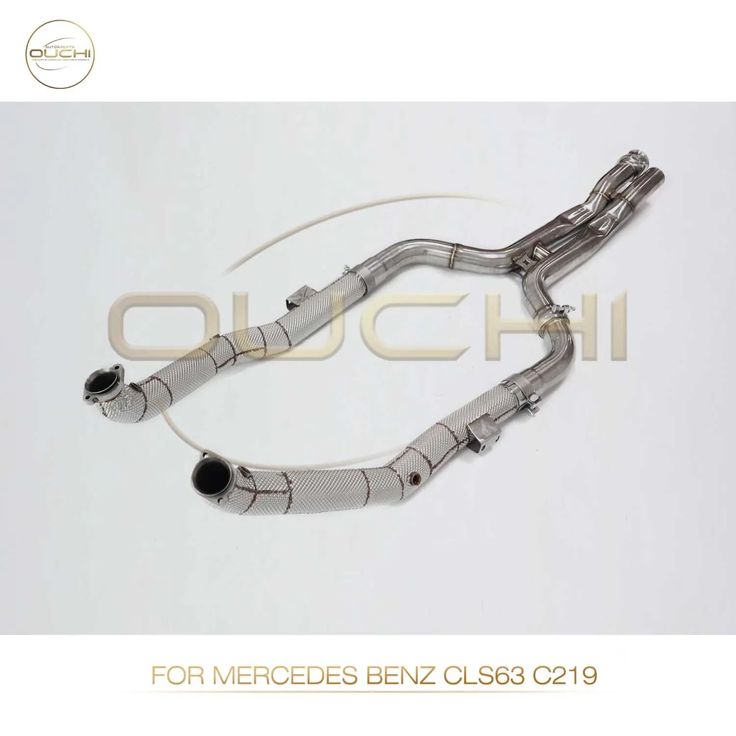 Ouchi Factory direct sales Stainless Steel Downpipe For Mercedes Benz CLS63 C219 Performance Exhaust System Upgrade Part
Ouchi Factory direct sales Stainless Steel Downpipe For Mercedes Benz CLS63 C219 Performance Exhaust System Upgrade Part