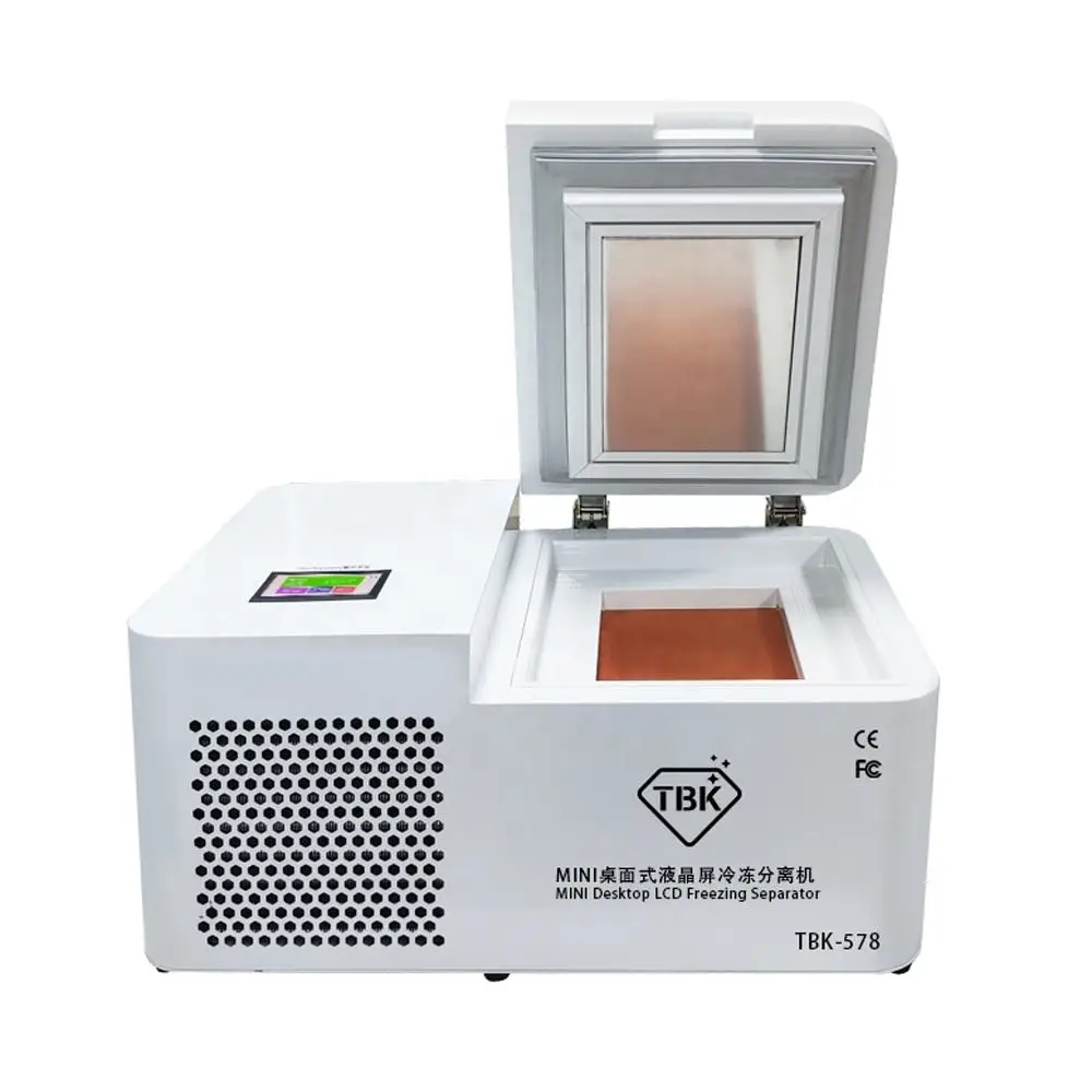 TBK 578 800W LCD Freezing Separator Machine for Samsung iPhone Tablet Screen Repair & Refurbishment 220V for Retail Industries
TBK 578 800W LCD Freezing Separator Machine for Samsung iPhone Tablet Screen Repair & Refurbishment 220V for Retail Industries