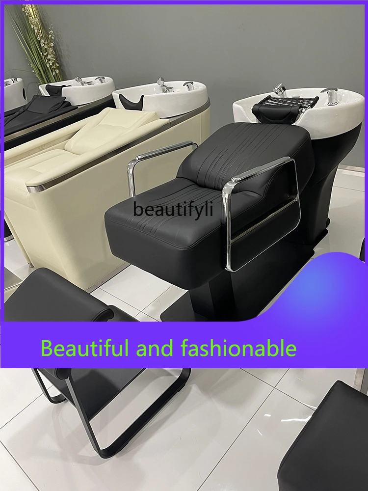 zGFor Hair Salon Barber Shop Shampoo Chair Flushing Bed Hair Care Physiotherapy Bed Stainless Steel Ceramic Basin Silicone
zGFor Hair Salon Barber Shop Shampoo Chair Flushing Bed Hair Care Physiotherapy Bed Stainless Steel Ceramic Basin Silicone
