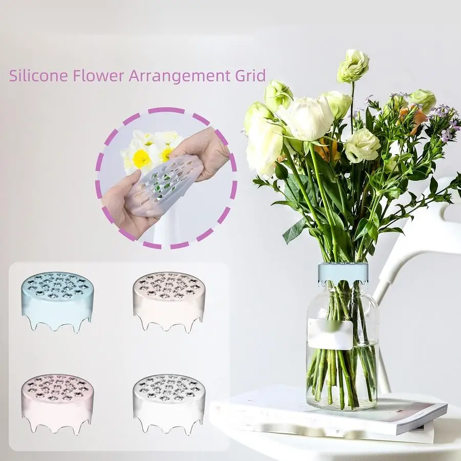 1PCS Reusable silicone flower arrangement grid flower arrangement storage and finishing flower diameter bracket
1PCS Reusable silicone flower arrangement grid flower arrangement storage and finishing flower diameter bracket