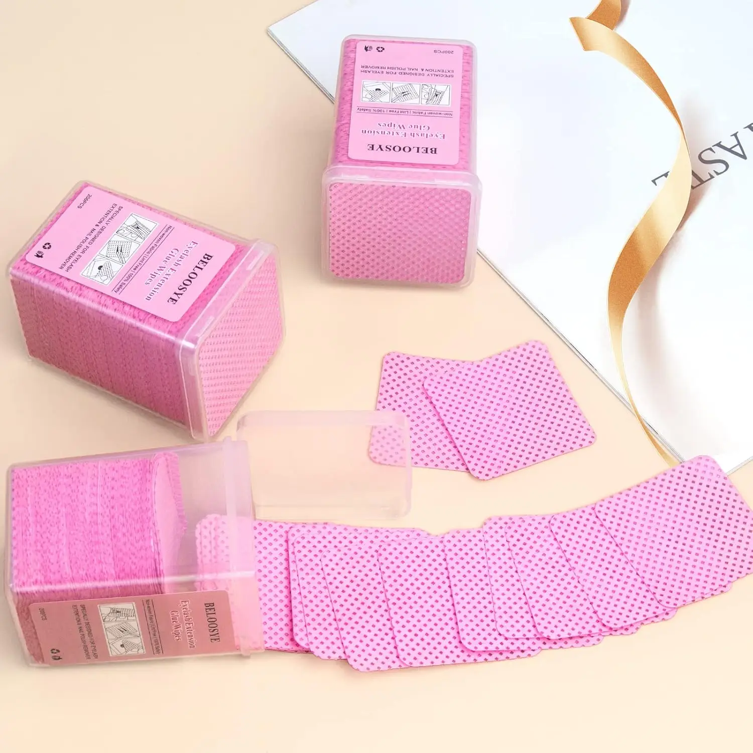 Multi-Use Non-Woven Wipes 200 Sheets, for Bottle Mouth, Tweezers, Pen Tips & Crystal Table, Quick Clean, 5.7x8cm
Multi-Use Non-Woven Wipes 200 Sheets, for Bottle Mouth, Tweezers, Pen Tips & Crystal Table, Quick Clean, 5.7x8cm