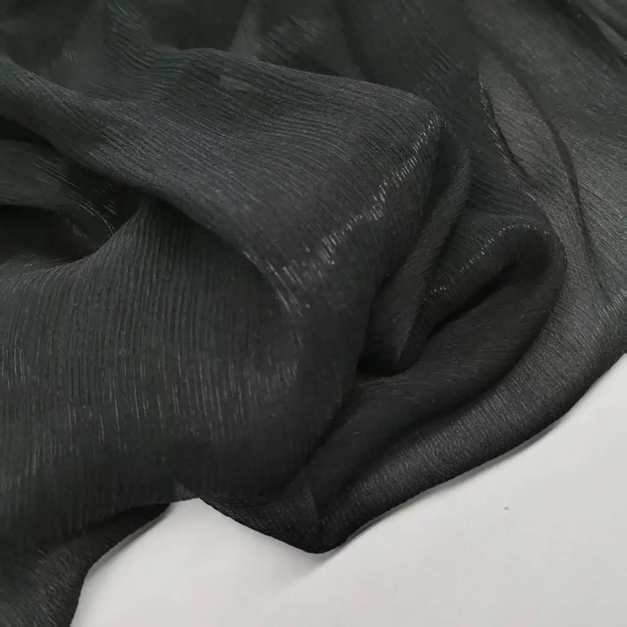 Shiny Silk Fabric Breathable Black Tissue Dress Skirt DIY Sewing Material
Shiny Silk Fabric Breathable Black Tissue Dress Skirt DIY Sewing Material