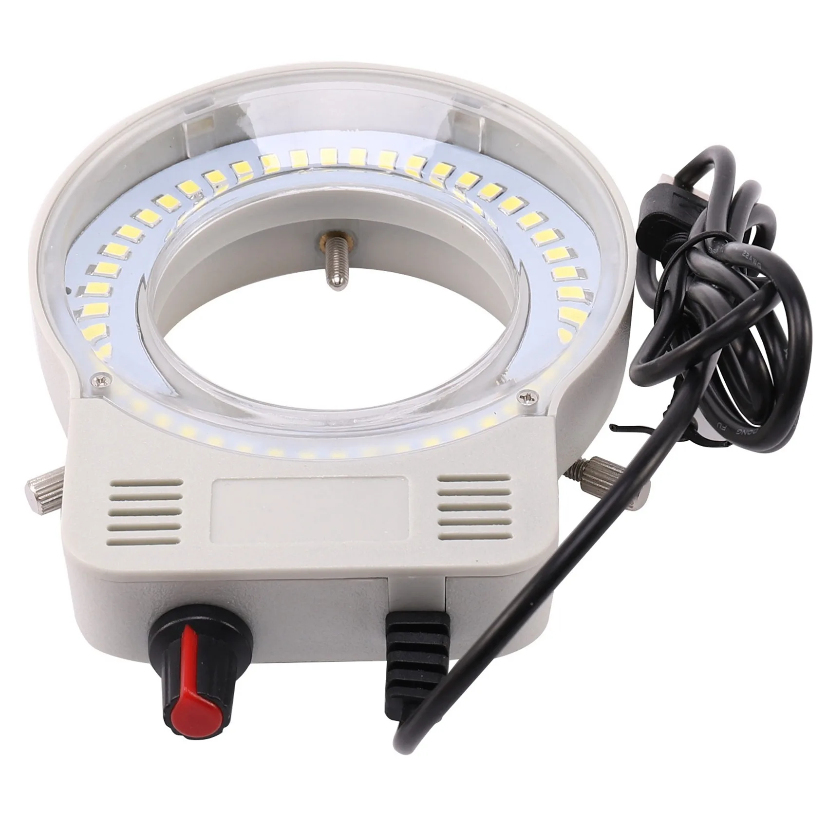 Y42A-2X 48 LED Промышленный кольцевой светильник для микроскопа, источник света для камеры, регулируемая яркость, USB-интерфейс
Y42A-2X 48 LED Промышленный кольцевой светильник для микроскопа, источник света для камеры, регулируемая яркость, USB-интерфейс