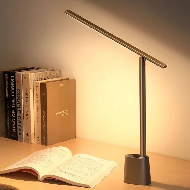 Baseus LED Desk Lamp Eye Protection Study Dimmable Office Light Foldable Table Lamp Smart Adaptive Brightness Bedside Read Lamp
Baseus LED Desk Lamp Eye Protection Study Dimmable Office Light Foldable Table Lamp Smart Adaptive Brightness Bedside Read Lamp