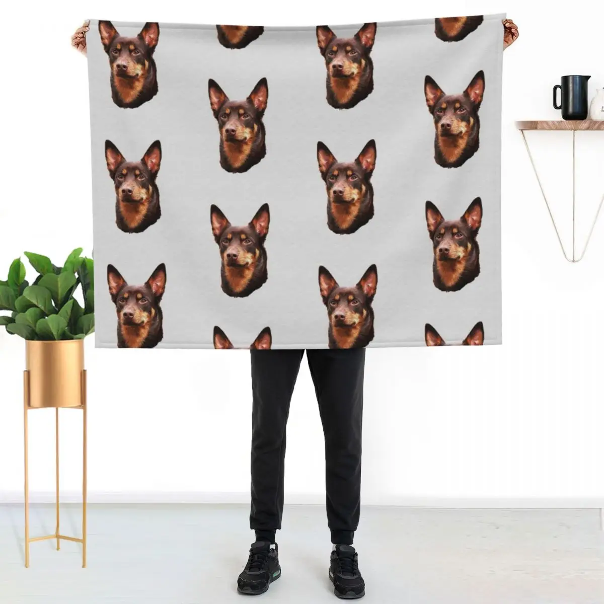Kelpie - Australian Kelpie Throw Blanket Soft Warm Blanket Gift for Grandparents
Kelpie - Australian Kelpie Throw Blanket Soft Warm Blanket Gift for Grandparents