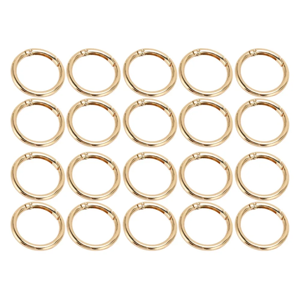 20pcs Jewelry Tools Gold Spring O Rings Silver 40MM Spring Buckles Metal Spring Zinc Alloy Spring Clasps Purse Bag
20pcs Jewelry Tools Gold Spring O Rings Silver 40MM Spring Buckles Metal Spring Zinc Alloy Spring Clasps Purse Bag
