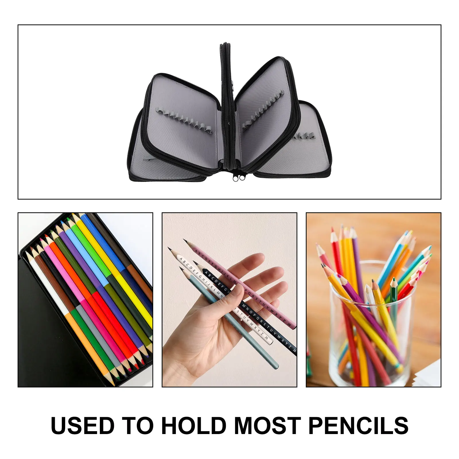 Pen Curtain Stationery Box Pencil Cases Colored Container Drawing Organizer Multi-compartment Bag
Pen Curtain Stationery Box Pencil Cases Colored Container Drawing Organizer Multi-compartment Bag