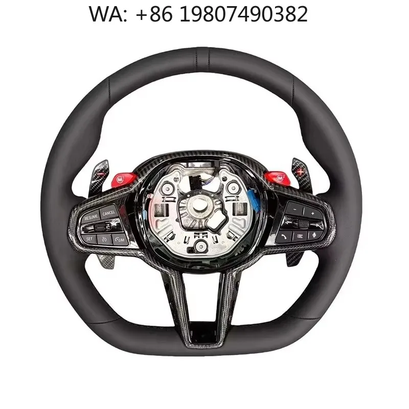 M1 M2 Button Full Leather Sport Modified Steering Wheel Fit G01 G05 G20 G22 G30 G87 G80 G82 G42 F90 F95 F97 M340i X3 Interior Up
M1 M2 Button Full Leather Sport Modified Steering Wheel Fit G01 G05 G20 G22 G30 G87 G80 G82 G42 F90 F95 F97 M340i X3 Interior Up