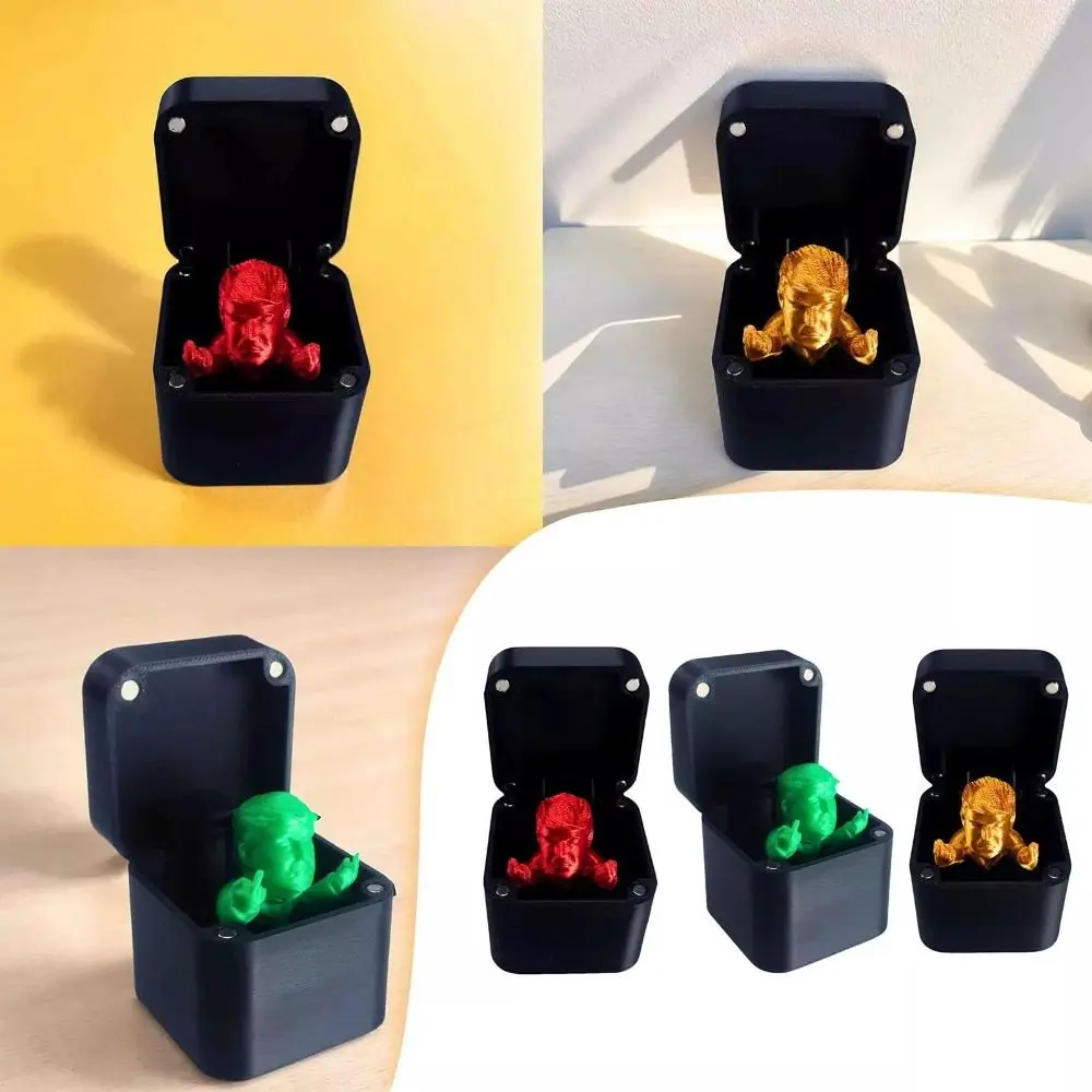 Модная игра, 3D-печатный палец TRUMP в коробке, пуговица, выброс, забавная фигурка Трампа, креативный средний палец в коробке
Модная игра, 3D-печатный палец TRUMP в коробке, пуговица, выброс, забавная фигурка Трампа, креативный средний палец в коробке