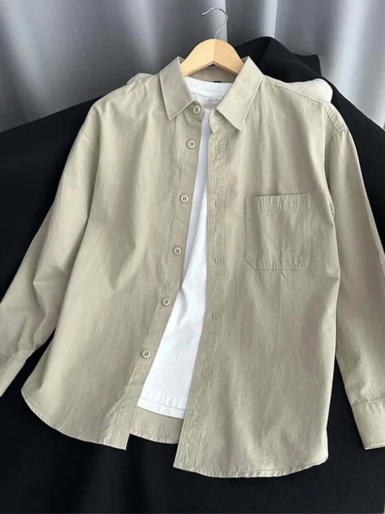 Cleanfit Men's Casual Long Sve irt Vintage Workwear Khaki Autumn Leisure Outerwear Stand Fit Iron-Free Student Youth
Cleanfit Men's Casual Long Sve irt Vintage Workwear Khaki Autumn Leisure Outerwear Stand Fit Iron-Free Student Youth