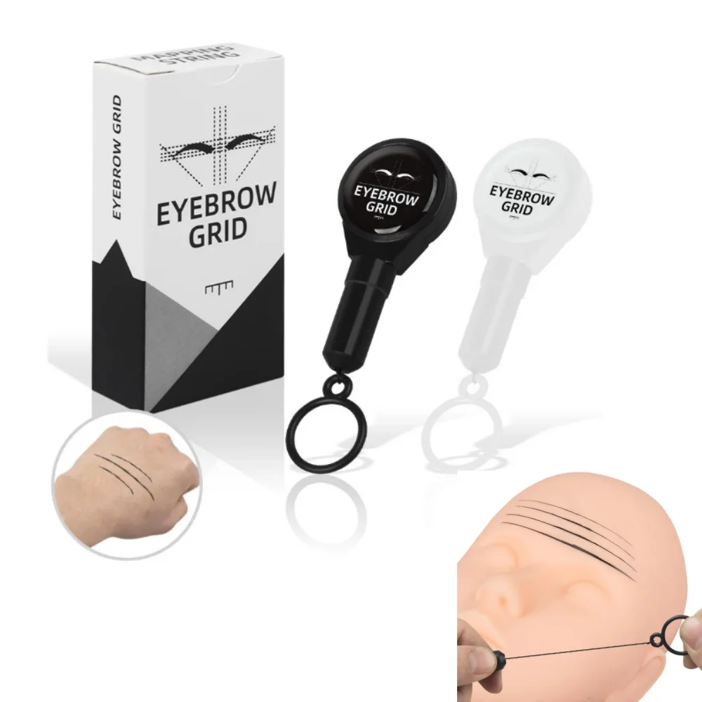New Stretchable Mapping Pre-ink String Microblading Eyebrow Makeup Dyeing Thread Semi Permanent Eyebrows Grid Measuring Tools
New Stretchable Mapping Pre-ink String Microblading Eyebrow Makeup Dyeing Thread Semi Permanent Eyebrows Grid Measuring Tools