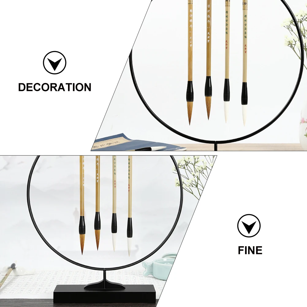 Round Pen Holder Fountain for Desk Aesthetic Home Office Small Writing Brush Paintbrush Stand
Round Pen Holder Fountain for Desk Aesthetic Home Office Small Writing Brush Paintbrush Stand