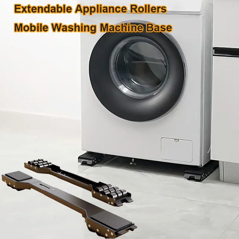 2pcs Heavy Duty Furniture Appliances Rollers Extendable Appliance Rollers Mobile Washing Machine Base Stand Support 330 LBS
2pcs Heavy Duty Furniture Appliances Rollers Extendable Appliance Rollers Mobile Washing Machine Base Stand Support 330 LBS