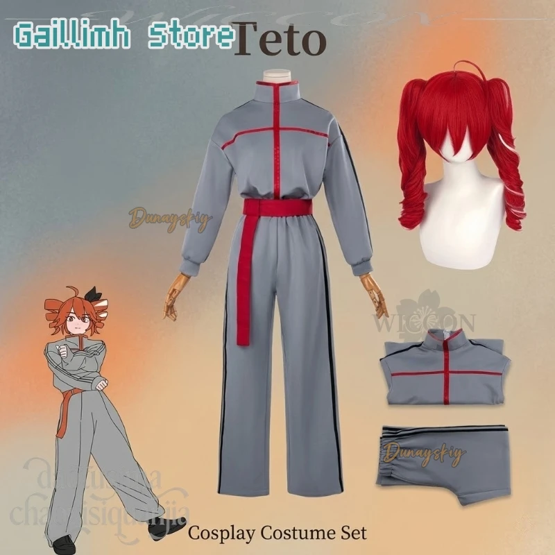 Vtuber Youtuber Tetoo ブレインロット Brain Rot Idol Uniform Gary Top Pants Wigs Halloween Christmas Cosplay Anime Game Project Sekai
Vtuber Youtuber Tetoo ブレインロット Brain Rot Idol Uniform Gary Top Pants Wigs Halloween Christmas Cosplay Anime Game Project Sekai