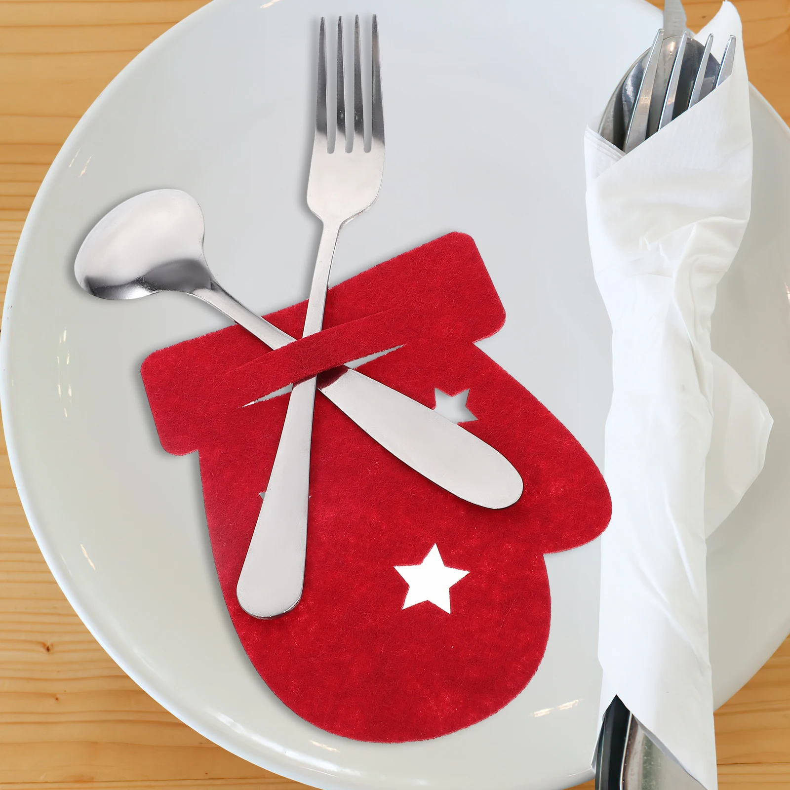 12 Pcs Christmas Cutlery Holder Felt Silverware Bag Gray Party Supplies Tableware Storage Xmas Decoration Festival
12 Pcs Christmas Cutlery Holder Felt Silverware Bag Gray Party Supplies Tableware Storage Xmas Decoration Festival