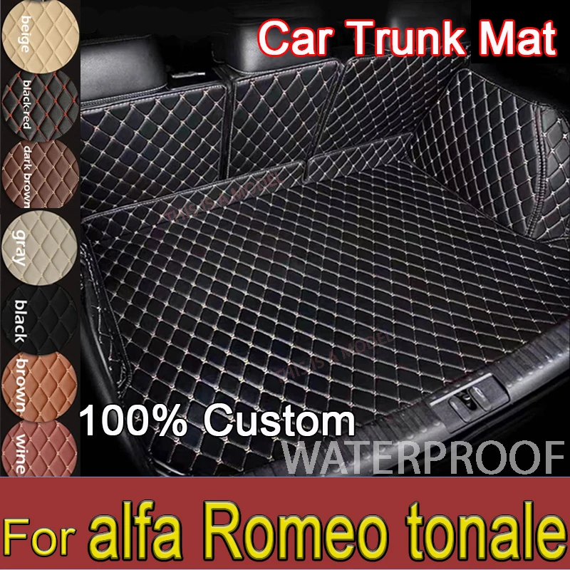 Коврики в багажник автомобиля на заказ для Alfa Romeo tonale 2024, автомобильные аксессуары, защитный кожаный коврик, коврик, внутренняя часть, автостайлинг
Коврики в багажник автомобиля на заказ для Alfa Romeo tonale 2024, автомобильные аксессуары, защитный кожаный коврик, коврик, внутренняя часть, автостайлинг