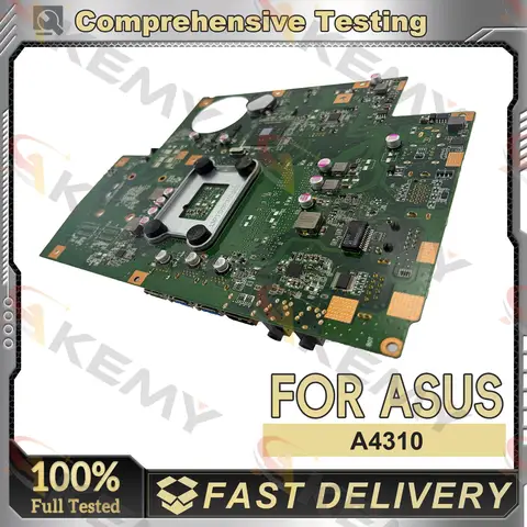 A4110 Laptop Motherboard For ASUS AIO A4110 PRO Mainboard With Celeron CPU fast shipping High quality 100% tests OK