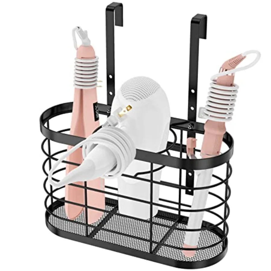 3 in 1 Hair Tool Organizer - Adjustable Height Wall Mounted/Cabinet Door Bathroom Organizer Under Sink for Hair Dryer Flat Iron
3 in 1 Hair Tool Organizer - Adjustable Height Wall Mounted/Cabinet Door Bathroom Organizer Under Sink for Hair Dryer Flat Iron