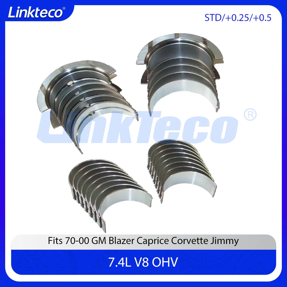 Комплект вкладышей шатунных подшипников двигателя для 7.4L V8 OHV 4400MA, подходит для GM Blazer, Caprice, Corvette, Jimmy, Chevrolet, GMC 70-00 годов выпуска.
Комплект вкладышей шатунных подшипников двигателя для 7.4L V8 OHV 4400MA, подходит для GM Blazer, Caprice, Corvette, Jimmy, Chevrolet, GMC 70-00 годов выпуска.