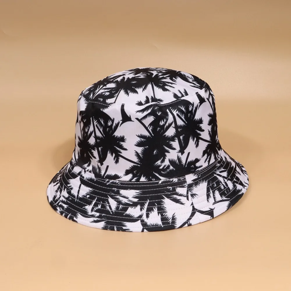 Fashion Bohemian Style Fisherman Hat Coconut Tree Print Casual Sun Hat Lightweight UV Protection Bucket Hat Unisex Wear
Fashion Bohemian Style Fisherman Hat Coconut Tree Print Casual Sun Hat Lightweight UV Protection Bucket Hat Unisex Wear
