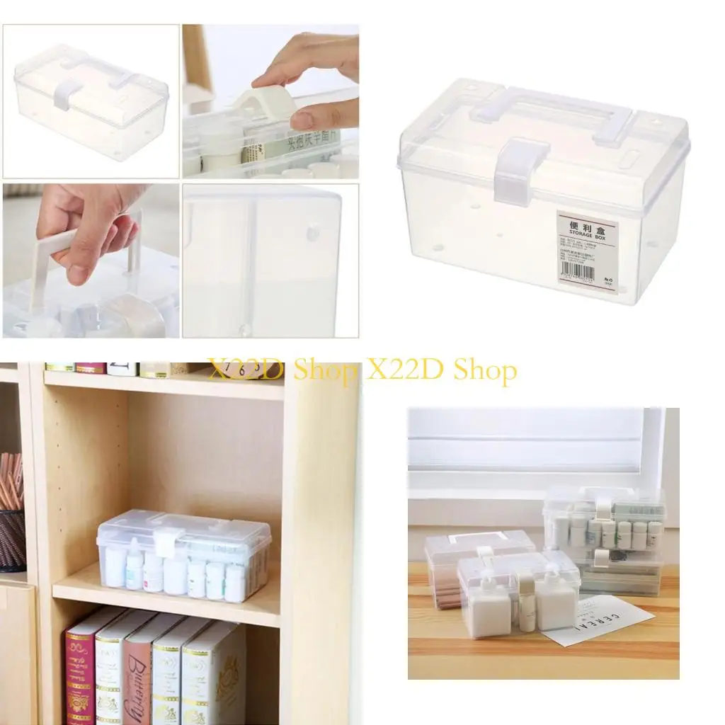 X22D Portable Clear Clear Box с ручкой многофункциональные контейнерные принадлежности
X22D Portable Clear Clear Box с ручкой многофункциональные контейнерные принадлежности
