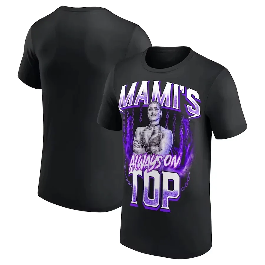 WWE League Competition Fight Sports The Americas T-Shirt Slam Rhea Ripley Vs. Liv Morgan Cotton Tee Fitness Summer Tops Clothing
WWE League Competition Fight Sports The Americas T-Shirt Slam Rhea Ripley Vs. Liv Morgan Cotton Tee Fitness Summer Tops Clothing