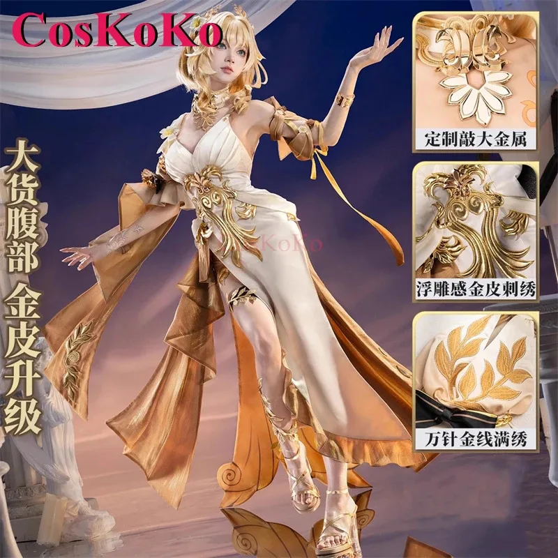 CosKoKo Aglaea Cosplay Game Honkai: Star Rail Costume Elegant Gorgeous Formal Dress Halloween Party Role Play Clothing S-XL New
CosKoKo Aglaea Cosplay Game Honkai: Star Rail Costume Elegant Gorgeous Formal Dress Halloween Party Role Play Clothing S-XL New