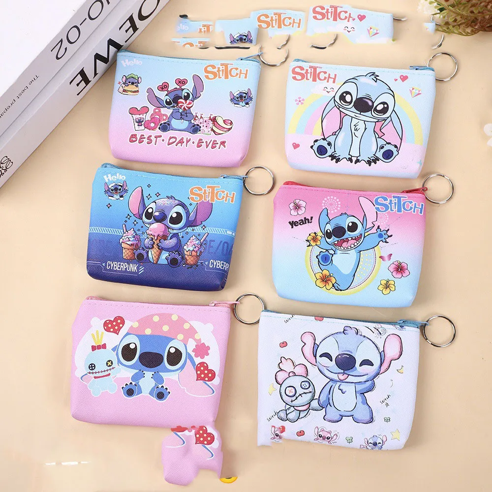 New modeI Stitch Cute creative coin purse primary school student mini bag portable card bag cartoon key storage bag
New modeI Stitch Cute creative coin purse primary school student mini bag portable card bag cartoon key storage bag