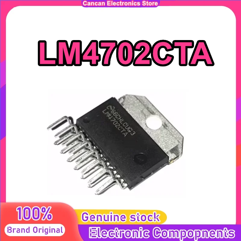 LM4702CTA ZIP-15 LM4702 Audio amplification chip IC New in stock
LM4702CTA ZIP-15 LM4702 Audio amplification chip IC New in stock