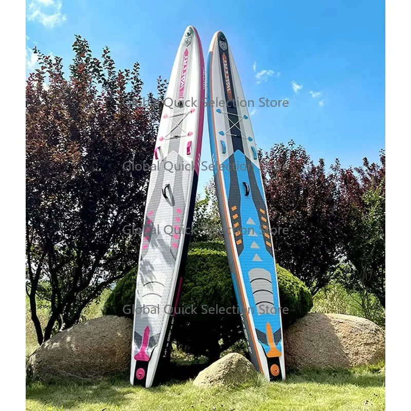 14Ft Water Sports Surfboard Foldable Paddle Board Boat Double Layer Pvc Racing Board
14Ft Water Sports Surfboard Foldable Paddle Board Boat Double Layer Pvc Racing Board