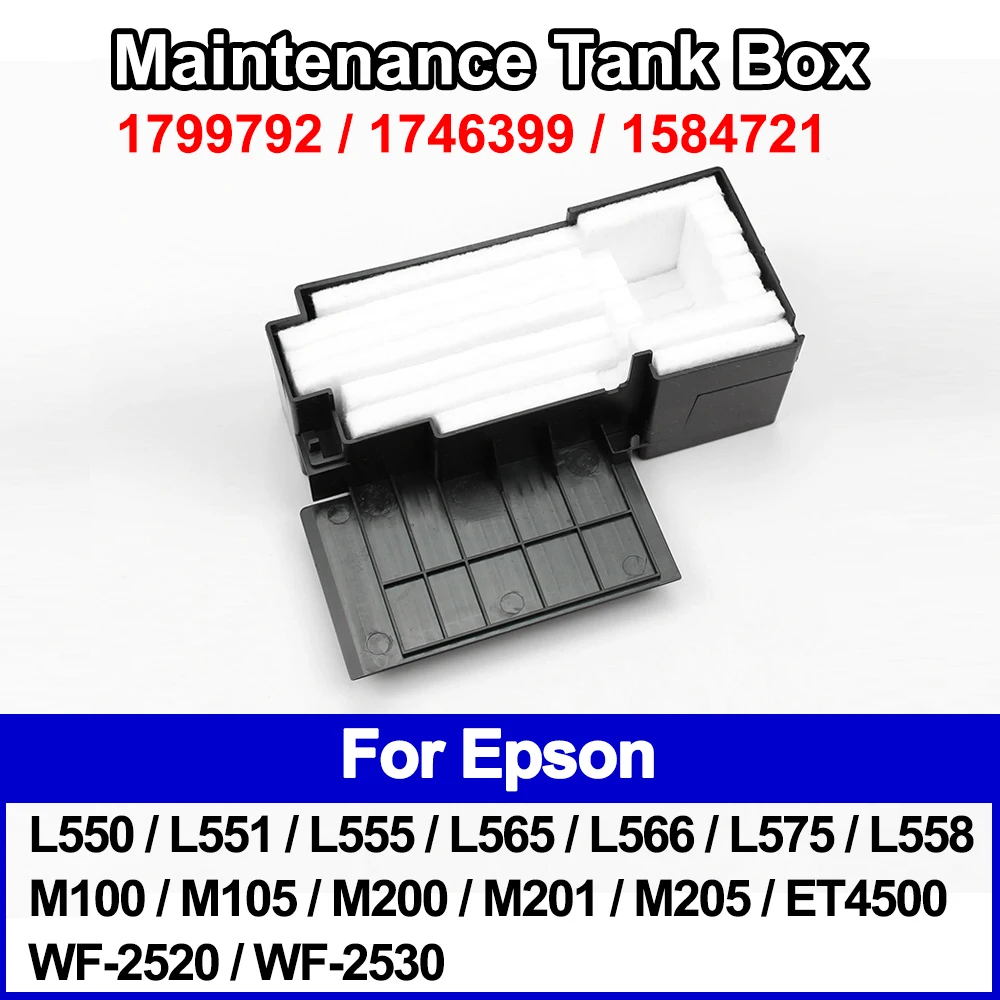 Резервуар для отработанных чернил для EPSON L550 L551 L555 L565 L566 L575 L558 M100 M105 M200 M201 M205 ET4500 WF 2520 2530
Резервуар для отработанных чернил для EPSON L550 L551 L555 L565 L566 L575 L558 M100 M105 M200 M201 M205 ET4500 WF 2520 2530