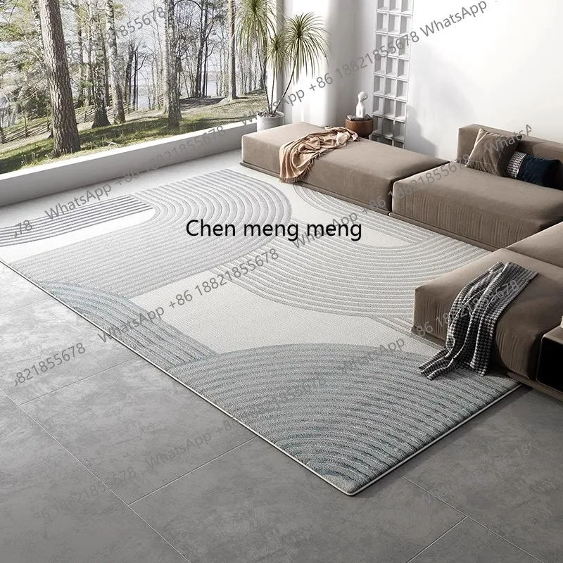 Living room sofa carpet minimalist light luxury floor mat, modern senior home bedroom
Living room sofa carpet minimalist light luxury floor mat, modern senior home bedroom