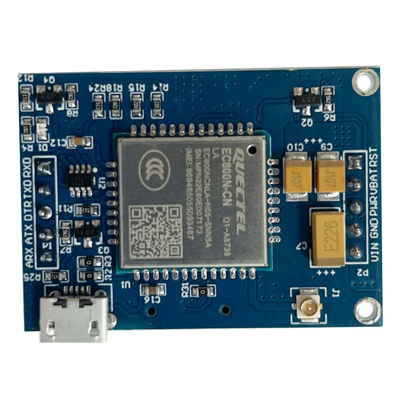 EC800N IOT module pass 4G small size CAT1 module board EC800G can be GPS positioning
EC800N IOT module pass 4G small size CAT1 module board EC800G can be GPS positioning