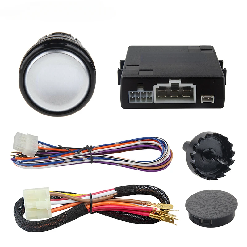 PLL Good quality EASYGUARD universal push button start stop remote engine start optional push to start switch among ACC ON OFF
PLL Good quality EASYGUARD universal push button start stop remote engine start optional push to start switch among ACC ON OFF