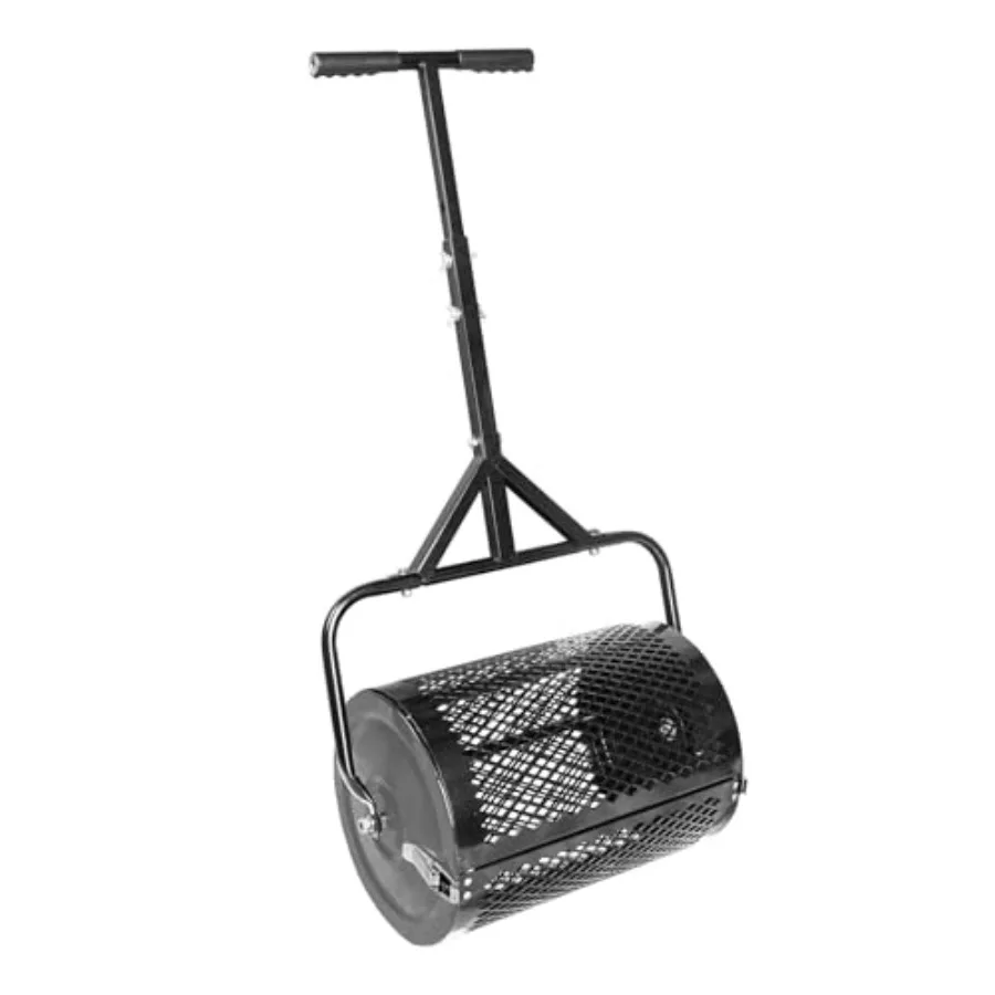 Lawn and garden compost spreader for manure and top soil application; steel mesh basket; black; adjustable handle; 16 inch
Lawn and garden compost spreader for manure and top soil application; steel mesh basket; black; adjustable handle; 16 inch