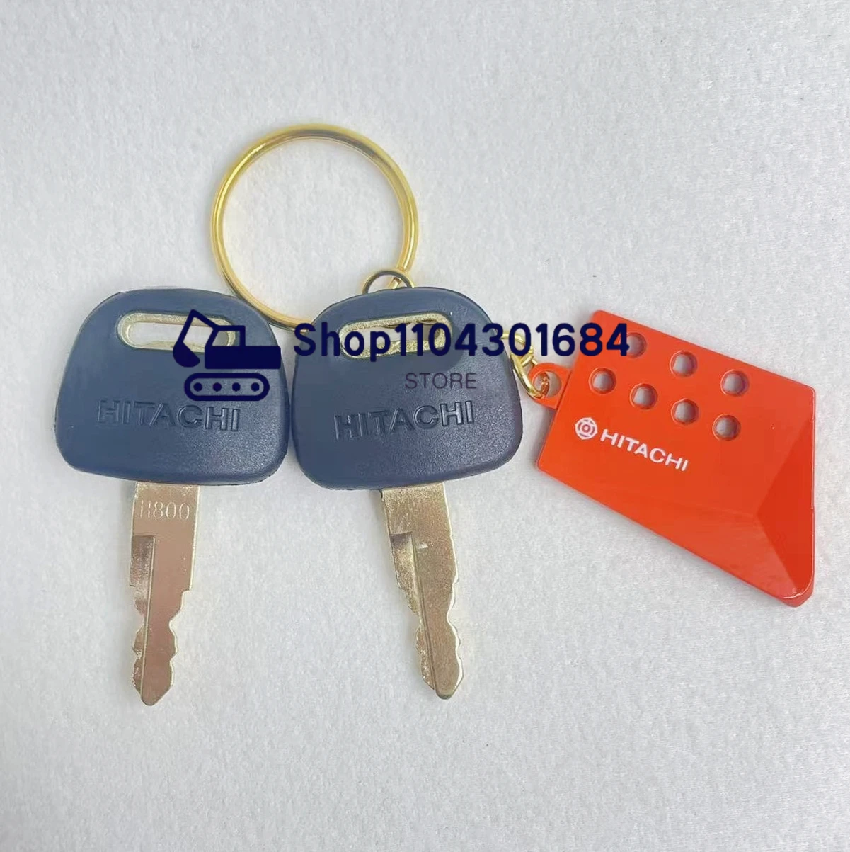 2pcs H800 Excavator Ignition Key for Hitachi ZAXIS ZAX Ex60 / 70 / 120 / 200 / 210 Excavator Knife Corner Plate Keychain
2pcs H800 Excavator Ignition Key for Hitachi ZAXIS ZAX Ex60 / 70 / 120 / 200 / 210 Excavator Knife Corner Plate Keychain