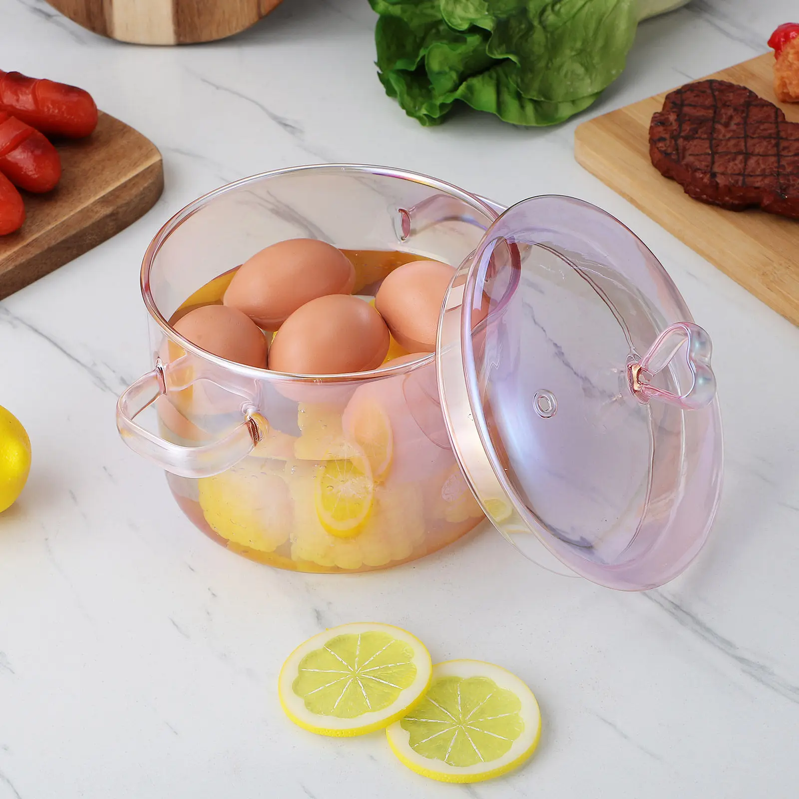 Retro Glass Cooking Pot with Lid Double Handle Stew Pot for Soup Noodles Ramen Porridge Seafood Electric Ceramic Cooktop
Retro Glass Cooking Pot with Lid Double Handle Stew Pot for Soup Noodles Ramen Porridge Seafood Electric Ceramic Cooktop