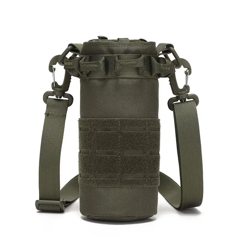 Tactical Molle Water Bottle Bag Pouch Portable Water Bottle Carrier w/ Shoulder Strap For Hunting Travel Camping Hiking Bicycle
Tactical Molle Water Bottle Bag Pouch Portable Water Bottle Carrier w/ Shoulder Strap For Hunting Travel Camping Hiking Bicycle