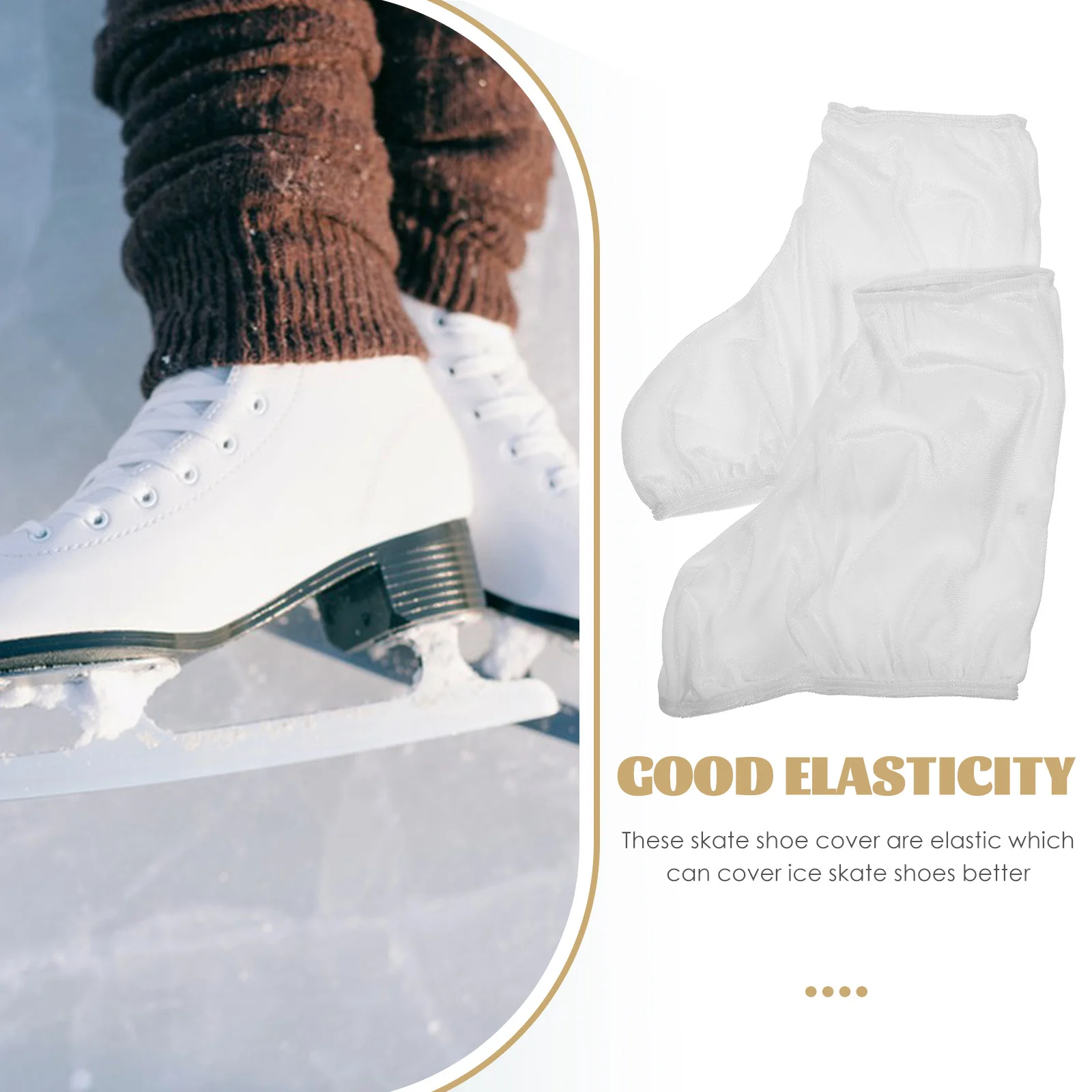 Skate Shoe Protector Elastic Size M White Boot Cover Sleeve Anti-Scratch for Ice Hockey Figure Skates Skate Boot Cover
Skate Shoe Protector Elastic Size M White Boot Cover Sleeve Anti-Scratch for Ice Hockey Figure Skates Skate Boot Cover