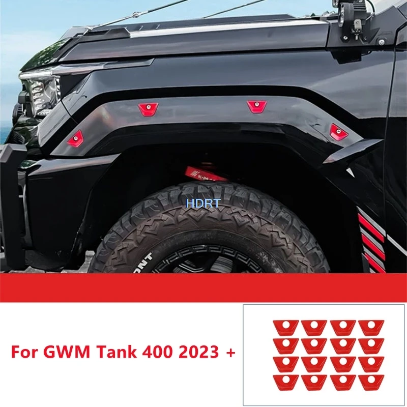 Car Styling Front Rear Wheel Arch Screw Cover Body Kit Protector Decoration Accessories Exterior Sticker For GWM Tank 400 2023 +
Car Styling Front Rear Wheel Arch Screw Cover Body Kit Protector Decoration Accessories Exterior Sticker For GWM Tank 400 2023 +