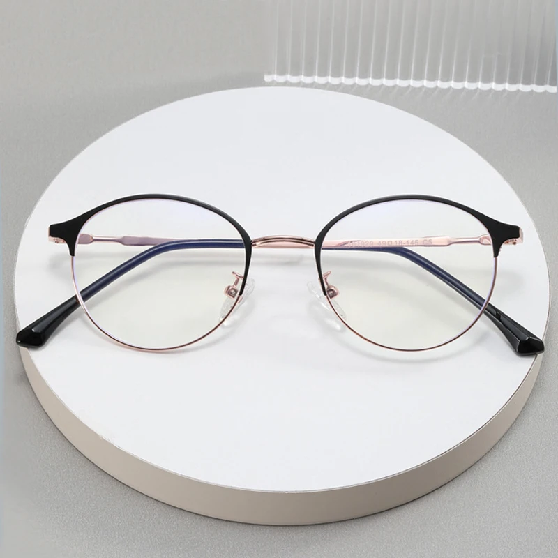 New Titanium Alloy Round Women Men Browline frame Anti Blue Light Reading Glasses Hyperopia Spectacles Presbyopic Eyeglasses
New Titanium Alloy Round Women Men Browline frame Anti Blue Light Reading Glasses Hyperopia Spectacles Presbyopic Eyeglasses
