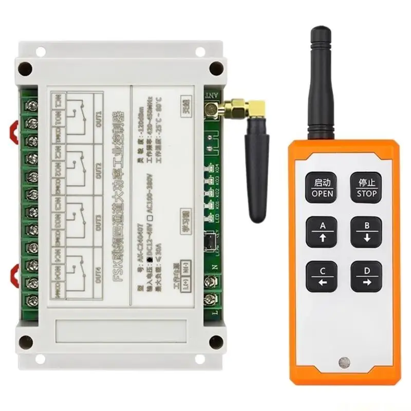 E56B Hoists Cranes Industrial Remote Control Wireless Transmitters 6 Button Switches
E56B Hoists Cranes Industrial Remote Control Wireless Transmitters 6 Button Switches