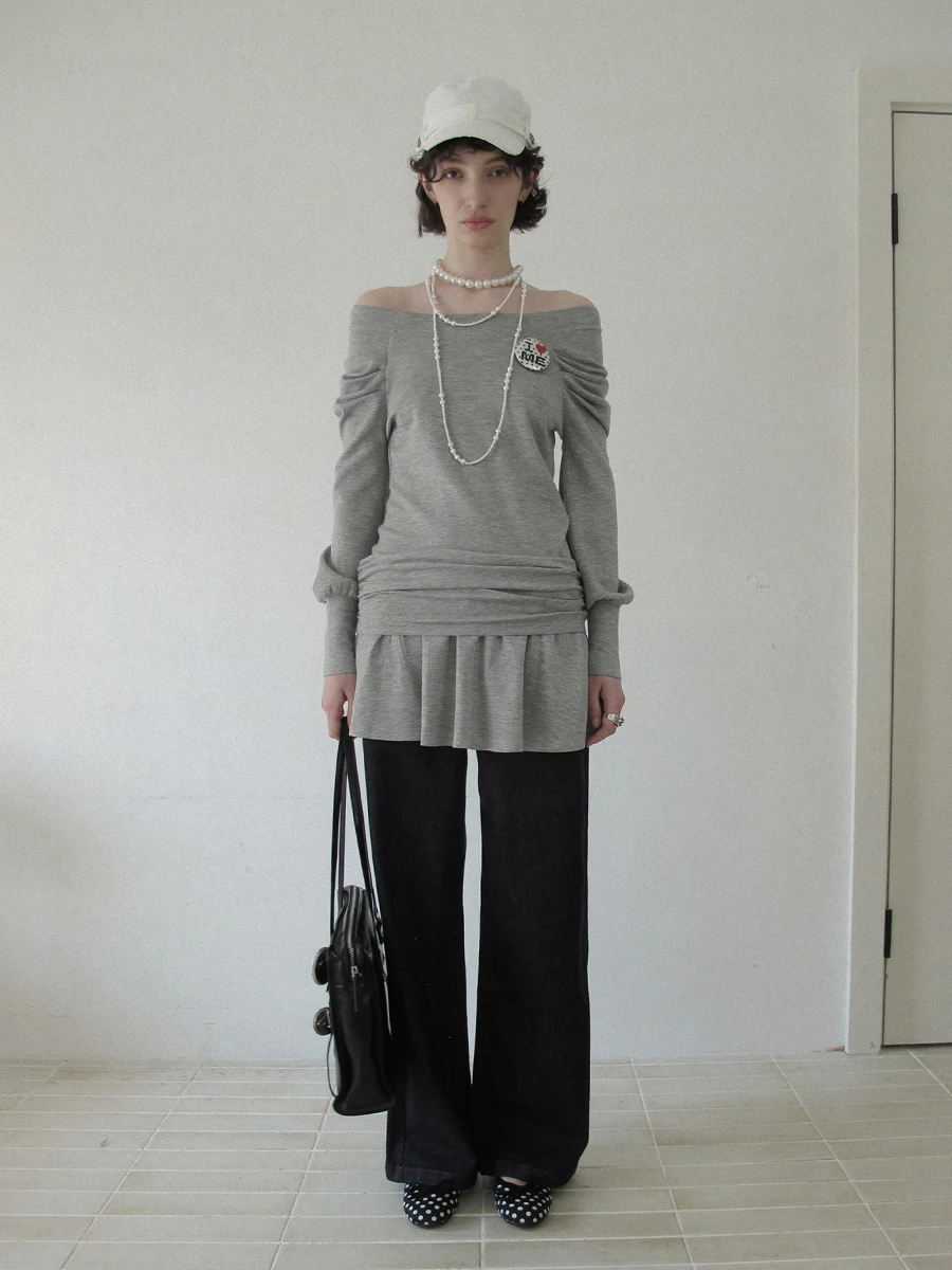 DKZ ey oulder One-oulder Long Sve Women's Autumn New Slim Splicing Top with Bae Commute Sle Korean Version Breat...
DKZ ey oulder One-oulder Long Sve Women's Autumn New Slim Splicing Top with Bae Commute Sle Korean Version Breat...