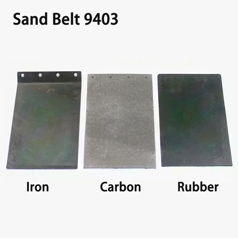 Iron/Carbon/Rubber Base Plate Pad For 9403 MT190 MT9 Belt Sander With 4 Round Mounting Holes 3 Sizes Power Tools Accessor
Iron/Carbon/Rubber Base Plate Pad For 9403 MT190 MT9 Belt Sander With 4 Round Mounting Holes 3 Sizes Power Tools Accessor